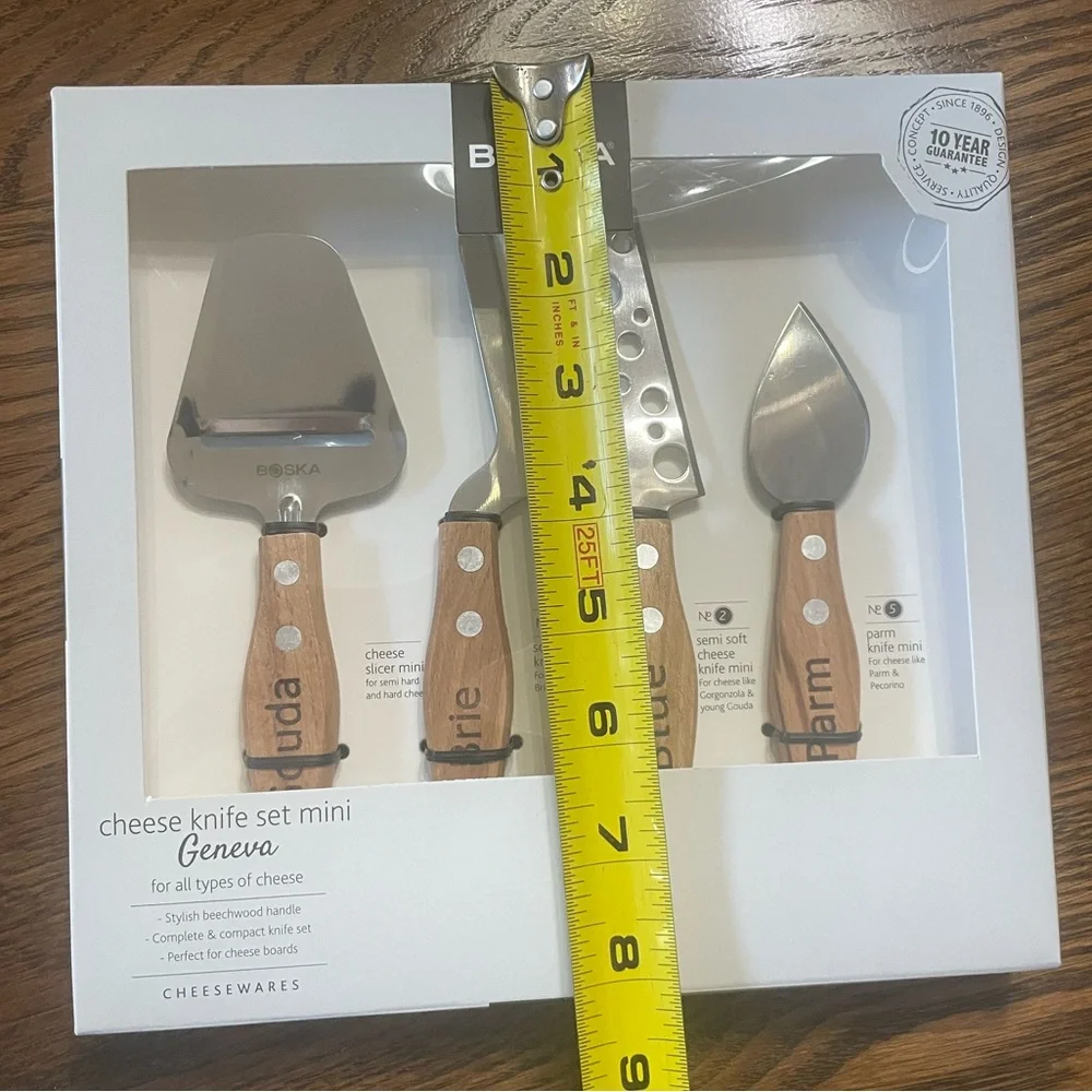 NEW - Boska Cheese Knifes Mini Set Geneva